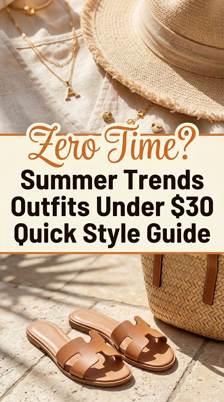 Summer Style on a Shoestring: 3 Outfits Under $30 That Actually Look Expensive